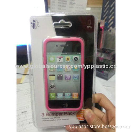 Blister Packaging for Mobile Case, PVC/PET/PETG/PS/PP Materials Available, 15-year Gold Manufacturer